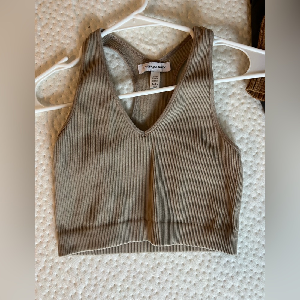 Two fitted tops
